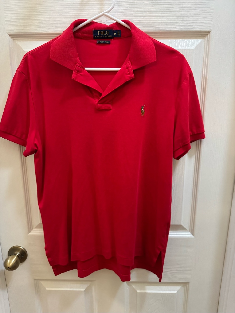 Polo by Ralph Lauren Bright Red Short-Sleeve Polo